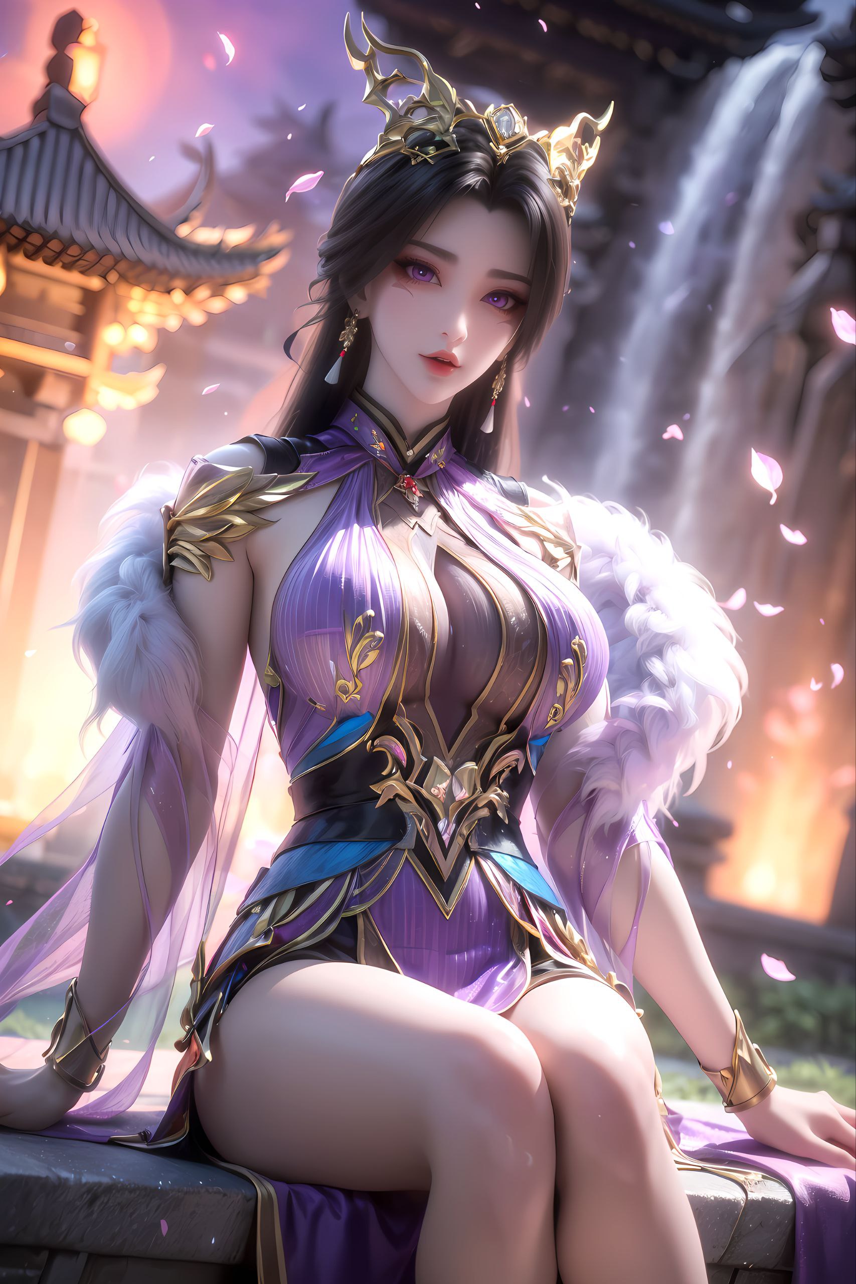 在选购蜜桃