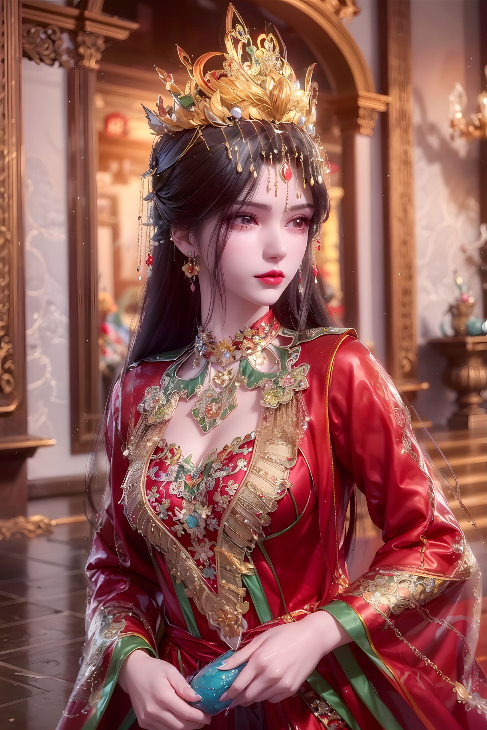 与美丽的探